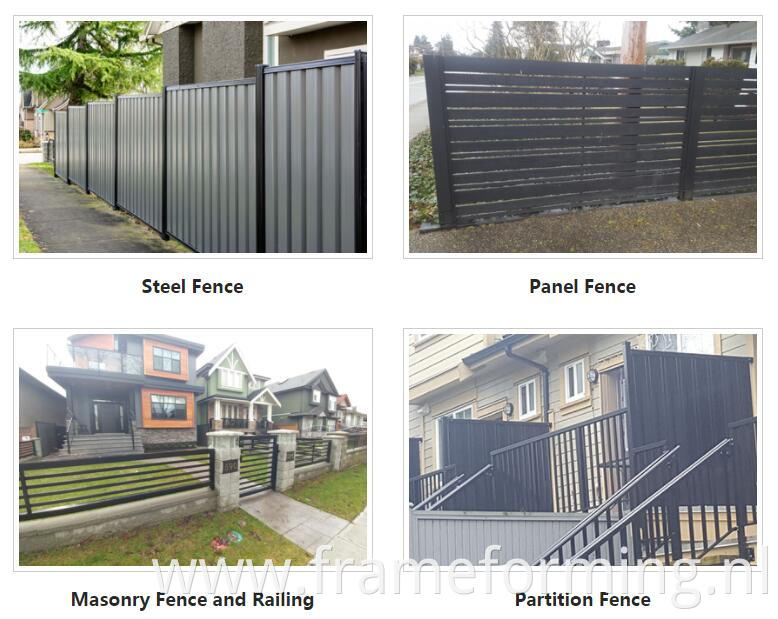 steel fence